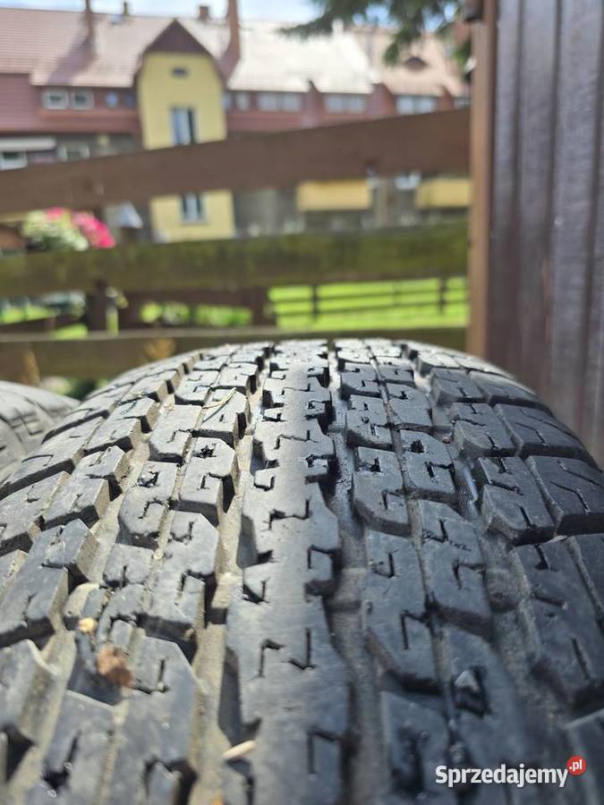 Komplet opon Bridgestone Dueler HT 2556517 Boguszów-Gorce sprzedam