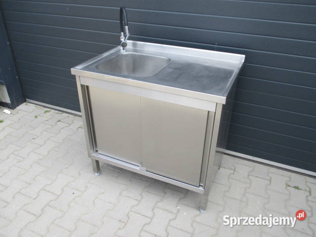 Zlew Gastronomiczny 1 Komorowy Drzwi Suwane Ostrów Wielkopolski