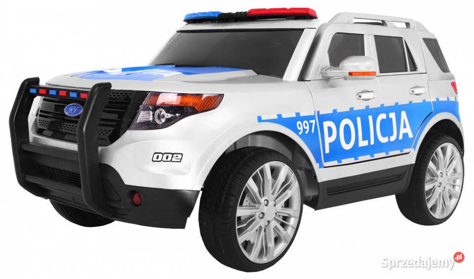 Samochód na akumulator SUV Policja auto dzieci mazowieckie Warszawa