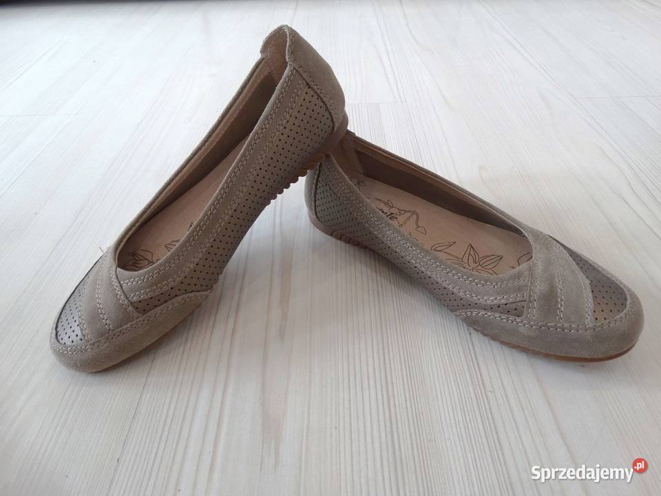 Buty Skórzane Skóra Naturalna Półbuty Baleriny Łomża sprzedam
