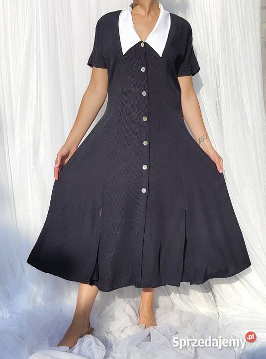 Sukienka Cubus vintage 38 M retro panelowa lata Szczecin sprzedam