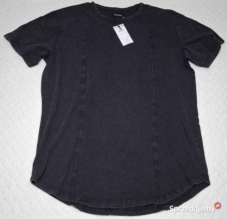 Koszulka krótki rękaw Tshirt Reserved XL czarna Rozmiar XL śląskie Czeladź