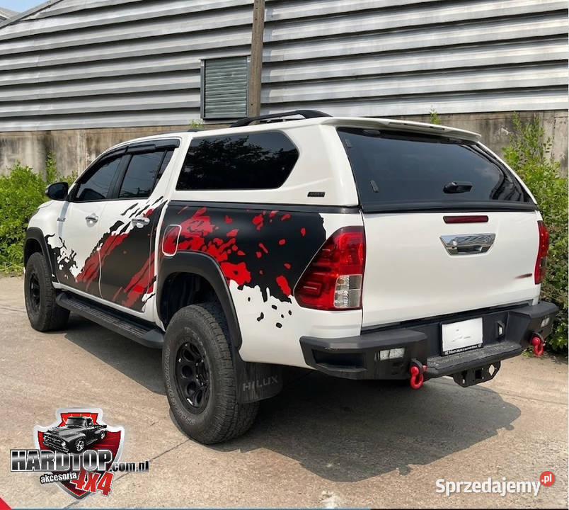 Zabudowa paki HardtopToyota Hilux Revo 2015 osobowe Pasłęk