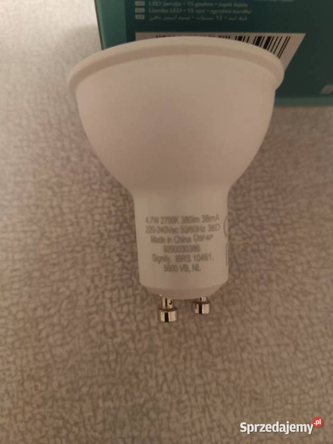12x Żarówka LED GU10 47W 50W 380lm 2700K Ciepła Kędzierzyn-Koźle