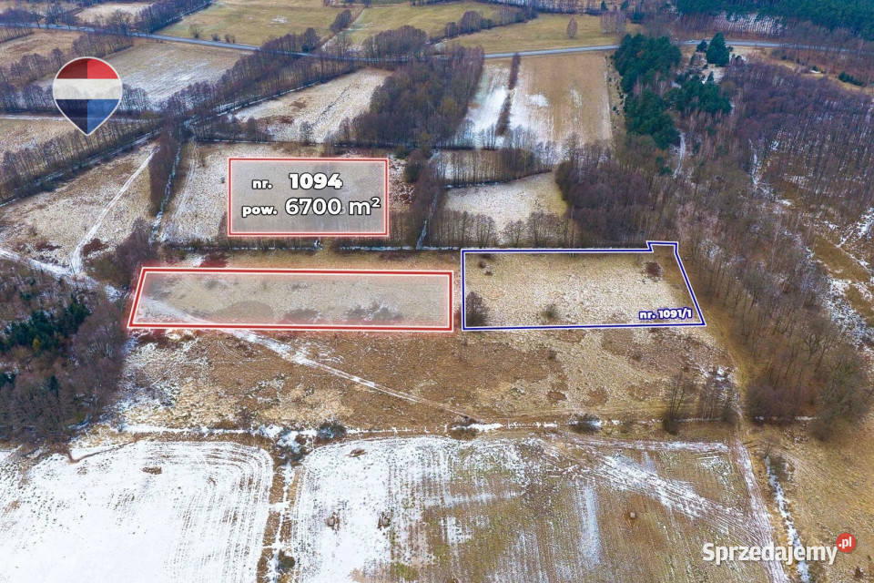 Na sprzedaż działka rolna o pow 6700 m lubuskie Świdnica