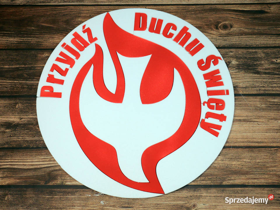 Bierzmowanie Zestaw dekoracji Duch Święty z Jasienica Rosielna