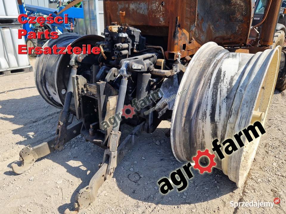 Holland T7050 części skrzynia biegów silnik