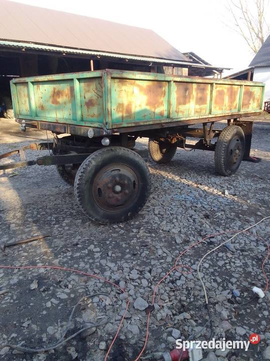 Przyczepa rolnicza nieuszkodzony Żółkiewka-Osada
