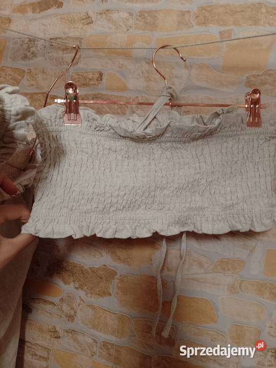 LXL Shein Lniany Zestaw letni spodnie top Inna marka Komplety małopolskie Kraków