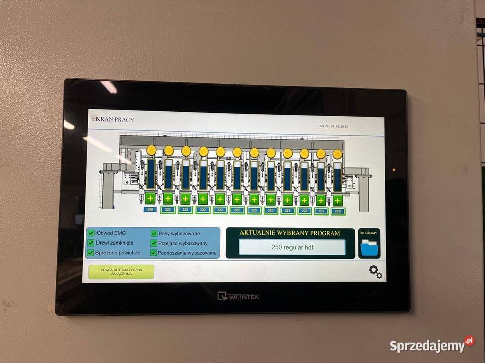 Automat do produkcji lameli
