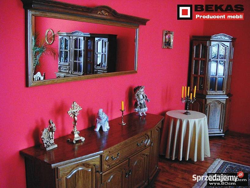 Komplet Komoda i Szafa Lustro Stylowy Zestaw Kielce