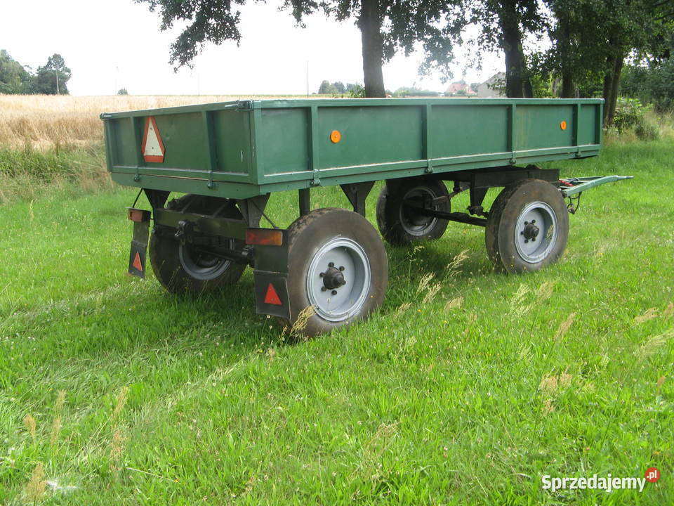 przyczepa d46 d35 d732 2 stronny wywrot stan Ryki