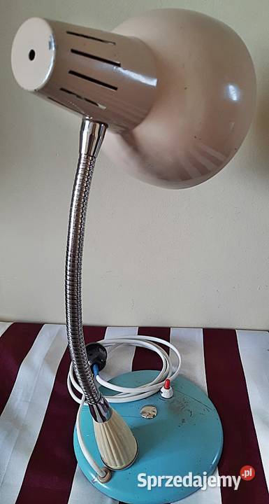 Lampa na biurko typ 1118 SZM 2 P T Wwa 2 z PRL Kolekcje Ostrów Wielkopolski