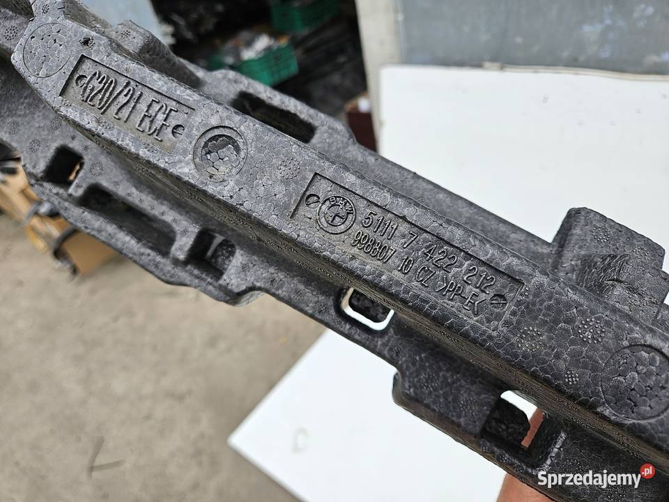 BMW 3 G20 G21 ABSORBER ZDERZAKA PRZÓD PRZEDNI