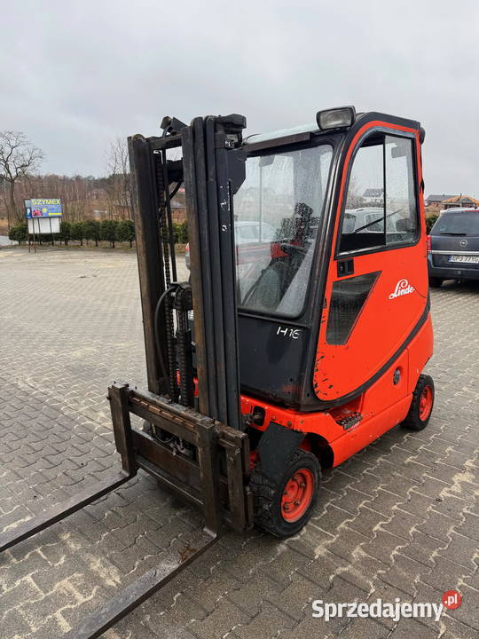 wózek widłowy LINDE H16D 1600 TRIPLEX 420m Linde Wózki widłowe łódzkie Działoszyn
