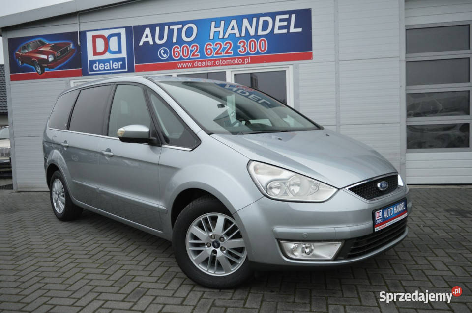 Ford Galaxy 18 TDCi Ghia 7osób Skóra Klimatronik czujnik deszczu sprzedam