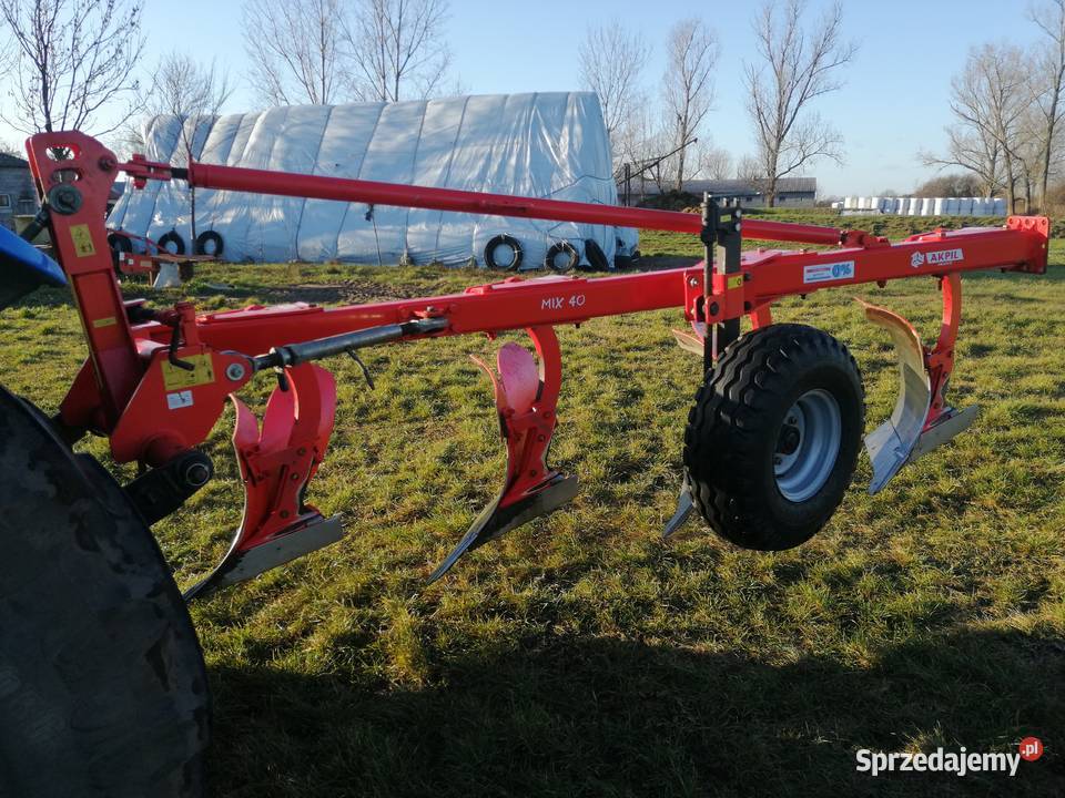 Pług zagonowy Akpil Mix 40 2015 unia tur awemak łódzkie Łowicz