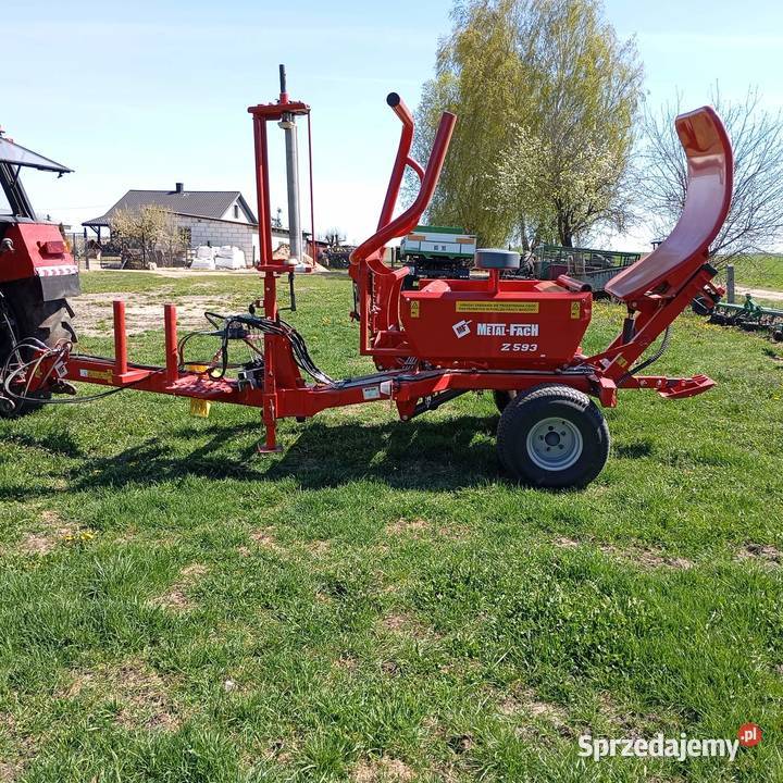 Sprzedam owijarke samozaładowcza Metal Fach z593 Maszyny rolnicze Krzynowłoga Mała