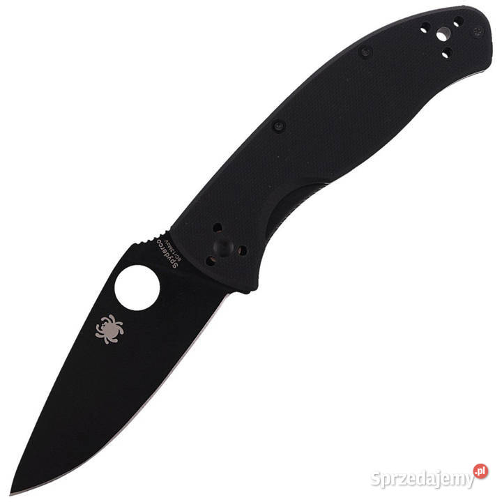 Nóż składany Spyderco Tenacious Black G10 Black Warszawa sprzedam
