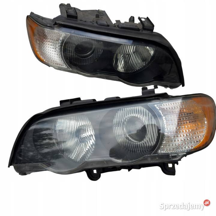 Lampy przednie reflektory xenon komplet lewy osobowe