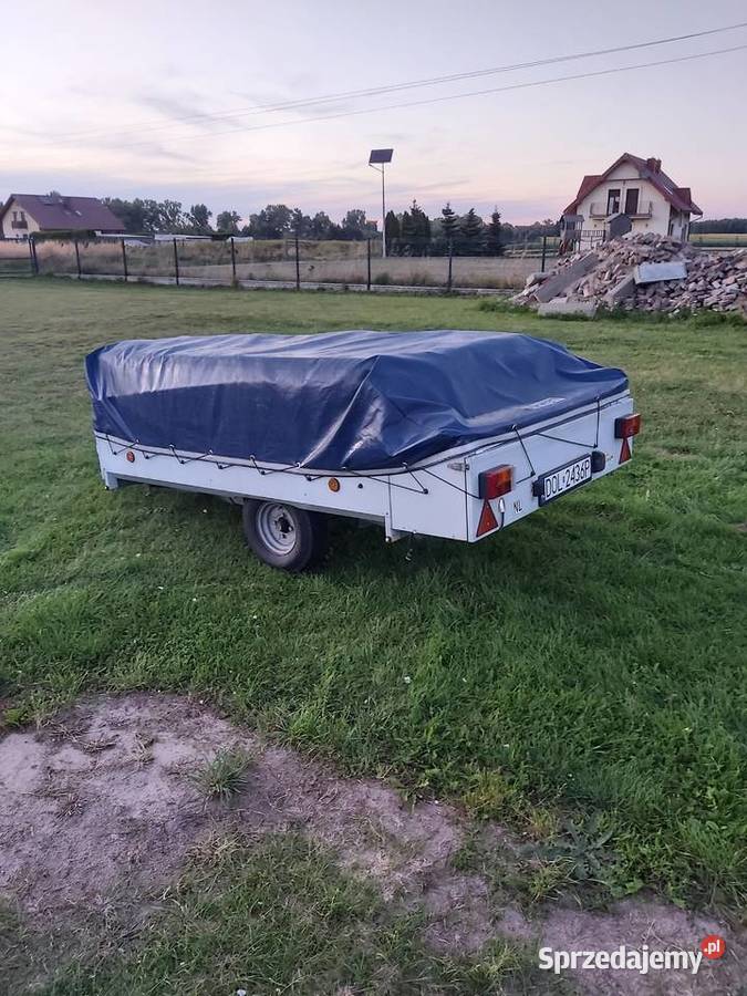 Przyczepa Przyczepka Lekka Namiotowa Kempingowa Syców