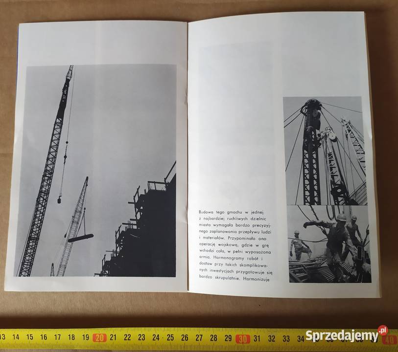 415 FOLDER Targi Poznańskie Pawilon USA lata 70 Antykwariat Łódź