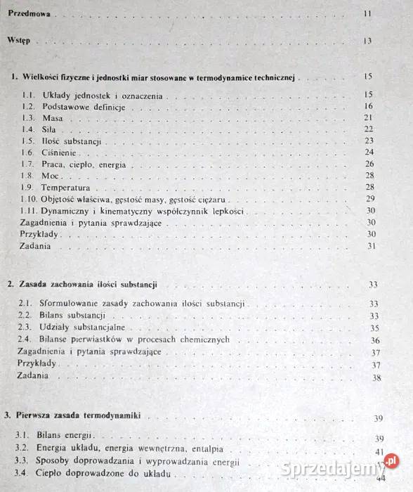 Termodynamika Jan Szargut Chełm