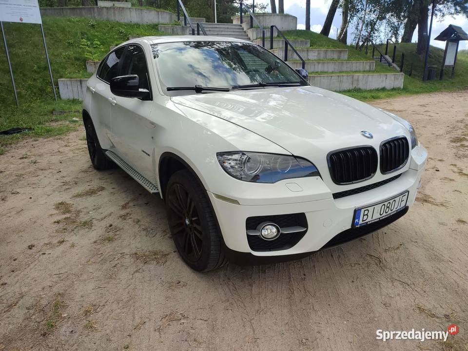 BMW X6 E71 2010 30 BENZYNA 122 KANADAASO MPAKIET nawigacja Białystok sprzedam