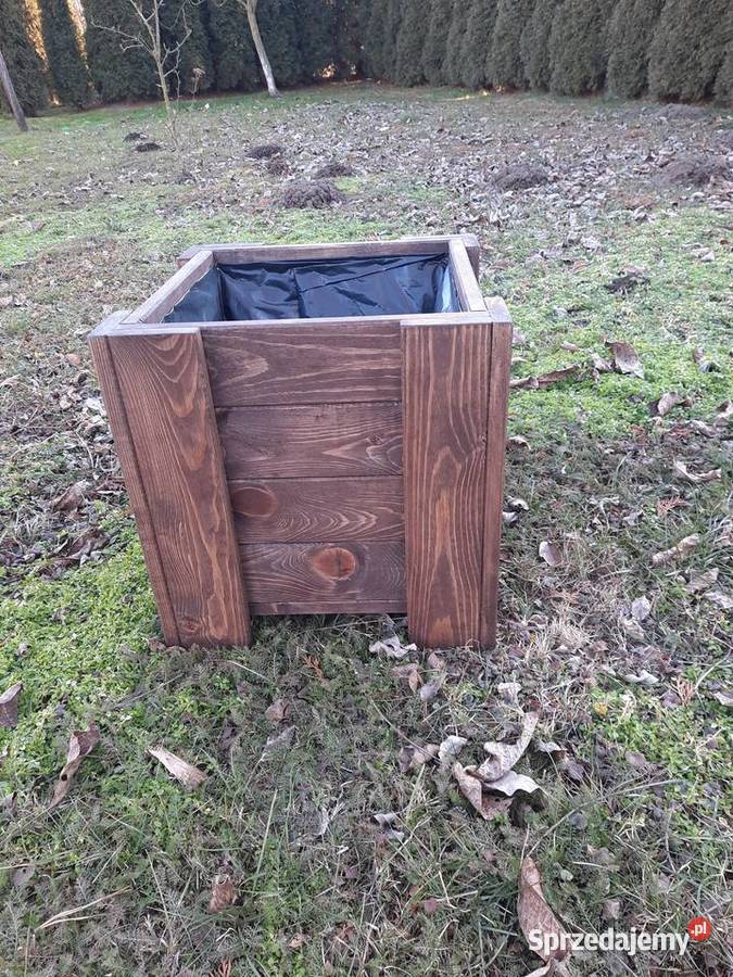 Donica drewniana 454545 Ziębice sprzedam