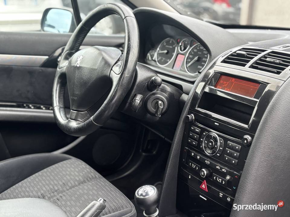 Peugeot 407 z 2009r GWARANCJA wspomaganie kierownicy Paniówki sprzedam