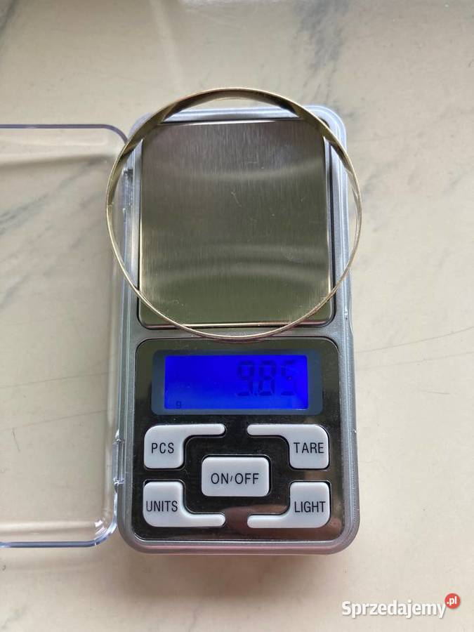 Komplet 2 złotych pięknych bransoletek złoto 14K złote Nisko