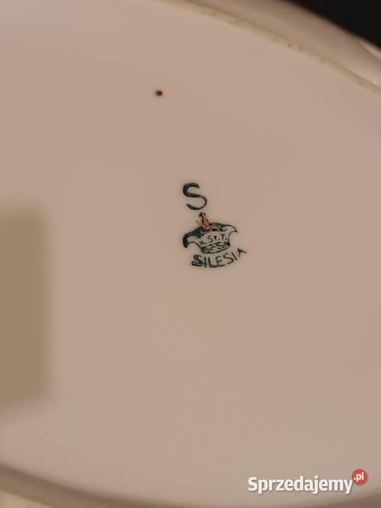 Patera koszyczek porcelana Silesia małopolskie Gorlice