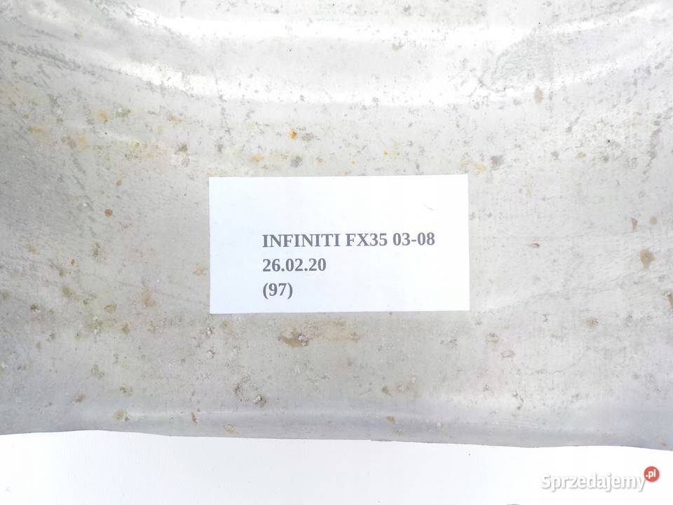 OSŁONA TERMICZNA INFINITI FX35 FX45 0308 Nowy Tomyśl