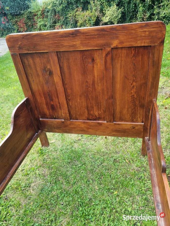 Łóżko Biedermeier antyczne Piła sprzedam