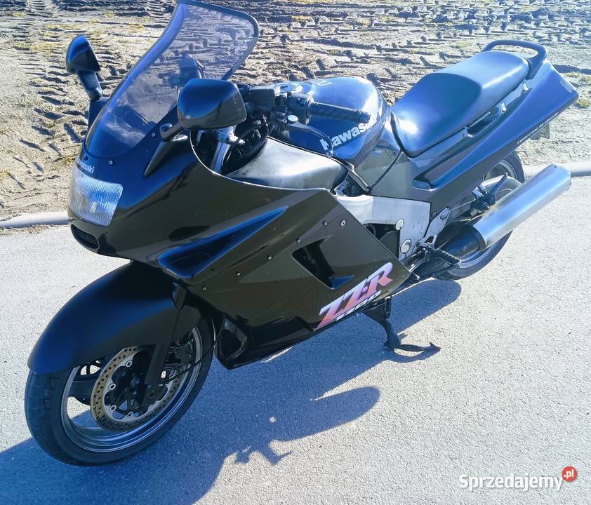 Kawasaki ZZR 1100 niski przebieg druga na części sportowy Środa Śląska