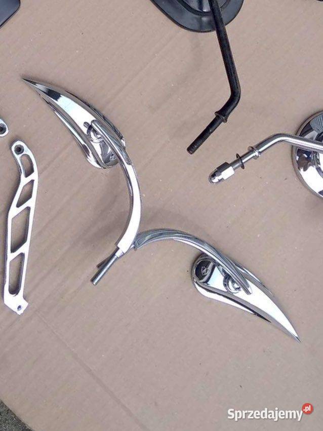 Lusterka motocyklowe chrom Arlen Ness 13410 Strzyżów sprzedam