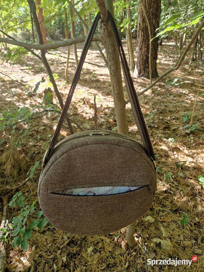 Okrągła torba handmade dolnośląskie Wrocław sprzedam