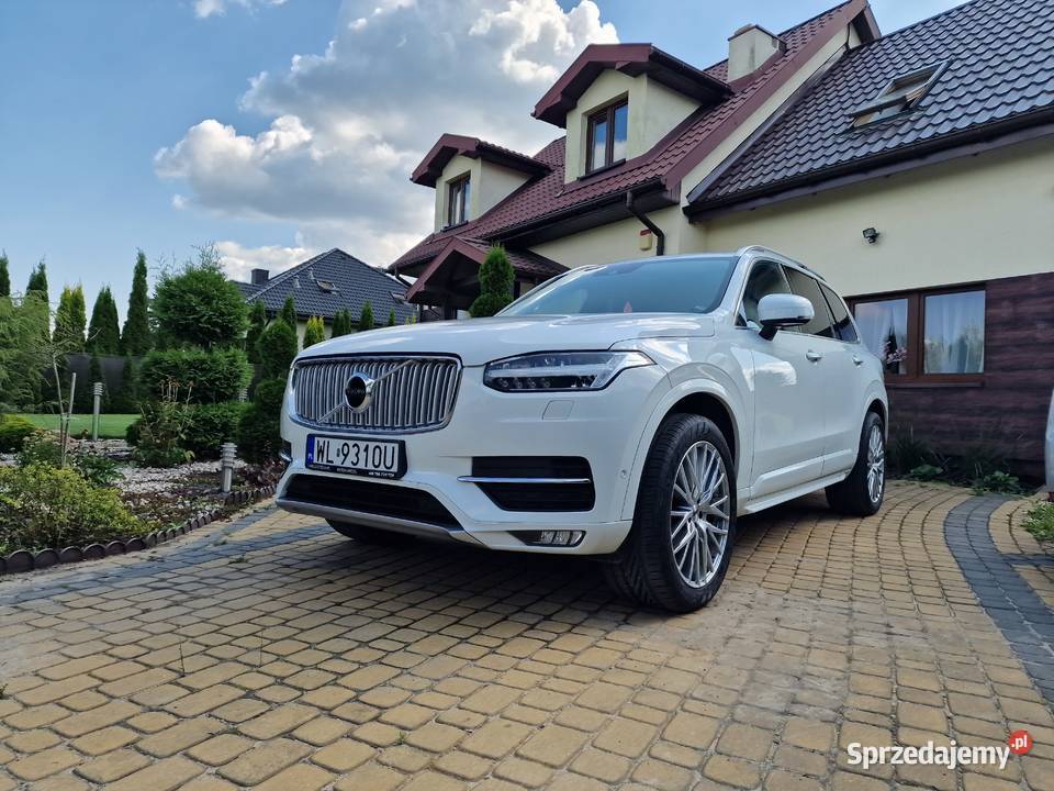 Volvo XC90 FULL LED 7 os El Hak Skóra 2kpl kół Nowy Dwór Mazowiecki