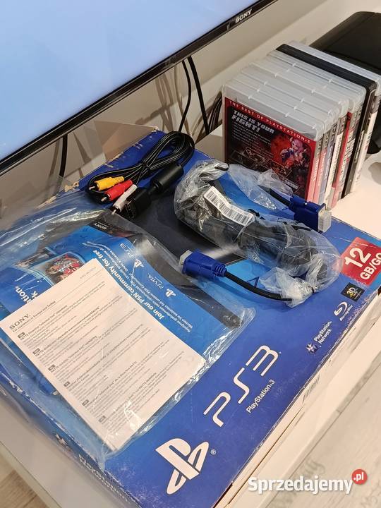 Play Station 3 Super Slim konsola zestaw gier sprzedam