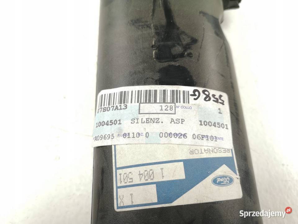 REZONATOR DOLOT FORD FIESTA 9699 125 ZETE ORI
