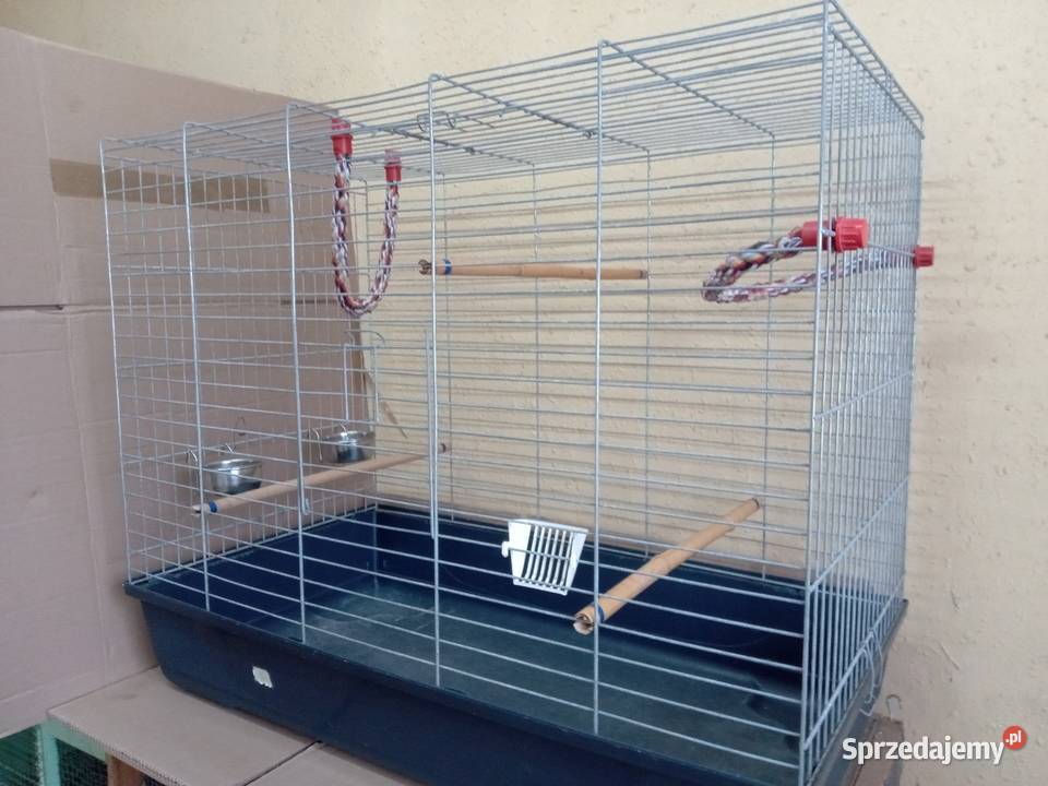 Duża klatka papug Blachownia