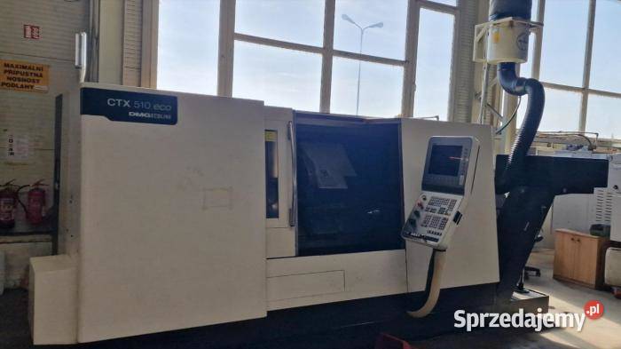 TOKARKA TOKARNIA DMG GILDEMISTER CTX 510 ECO DO wielkopolskie Pleszew sprzedam