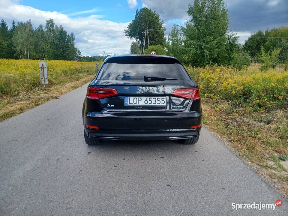 Audi a3 etron 14TFSI 204 2016 skórzana tapicerka