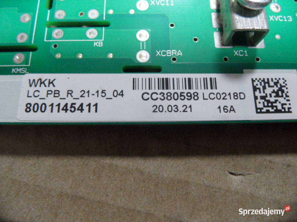 modul mocy plyty indukcyjnej bosch PIE631FB1E Strawczyn