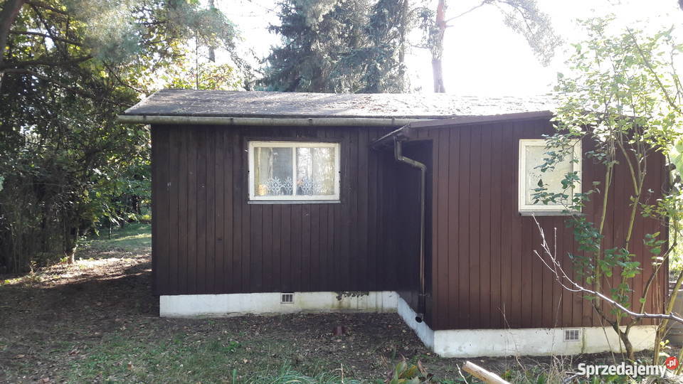 Działka z domkiem letniskowym 30 Warszawy 63zł/m2