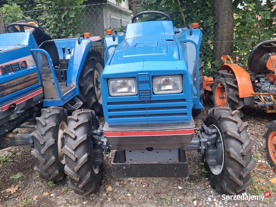 Iseki Ta247 4x4 wspomaganie rewers