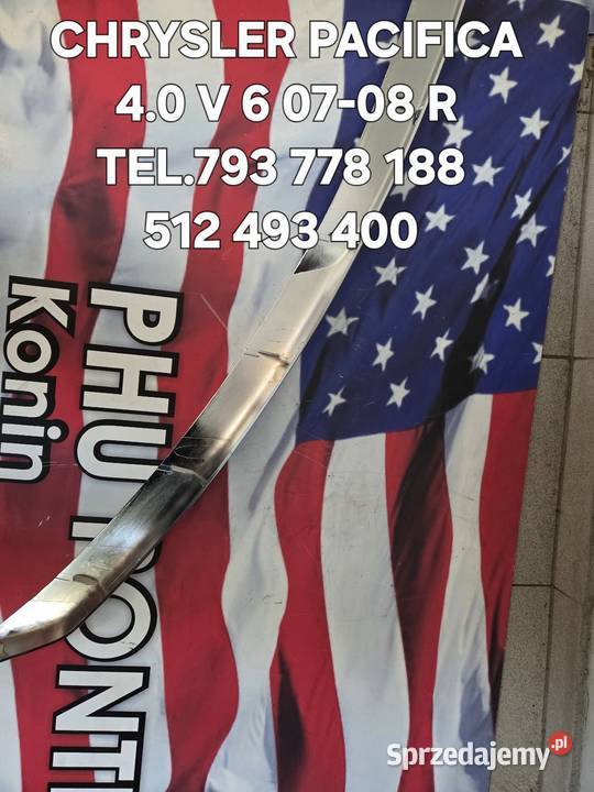 NOWA LISTWA CHROMOWANA CHRYSLER PACIFICA 3840 V Kawnice