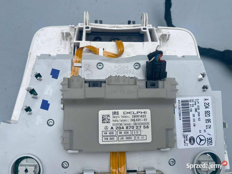 MercedesBenz C W204 Światło lampka wnętrza Łagiewniki sprzedam