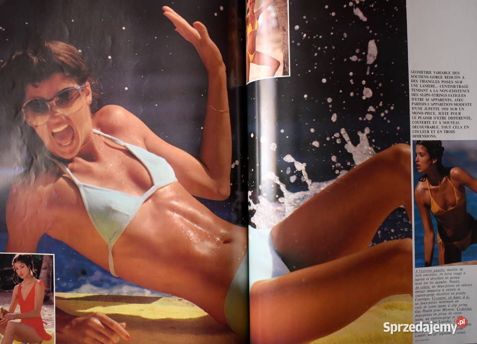 Vogue Paris magazyn mody 1978 Janice Dickinson Kraków