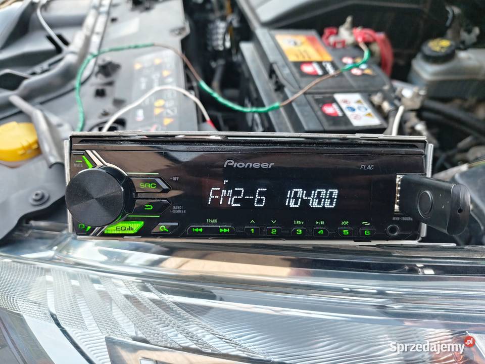 Radio samochodowe 1DIN Pioneer MVH190UBG AUXUSB śląskie Niegowonice
